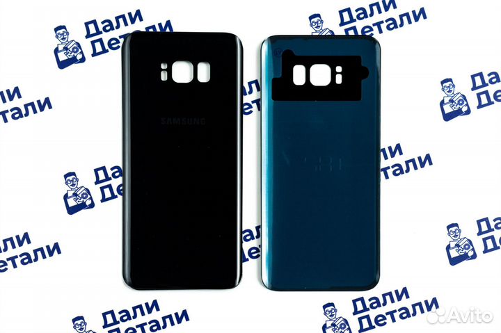Задняя крышка для Samsung S8+ Чёрный Оригинал