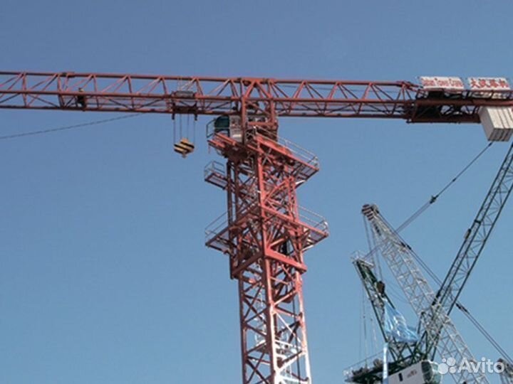 Безоголовочный башенный кран dahan QTZ80B (6013.6)