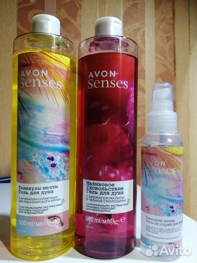 Гели для душа, шампунь и бальзам