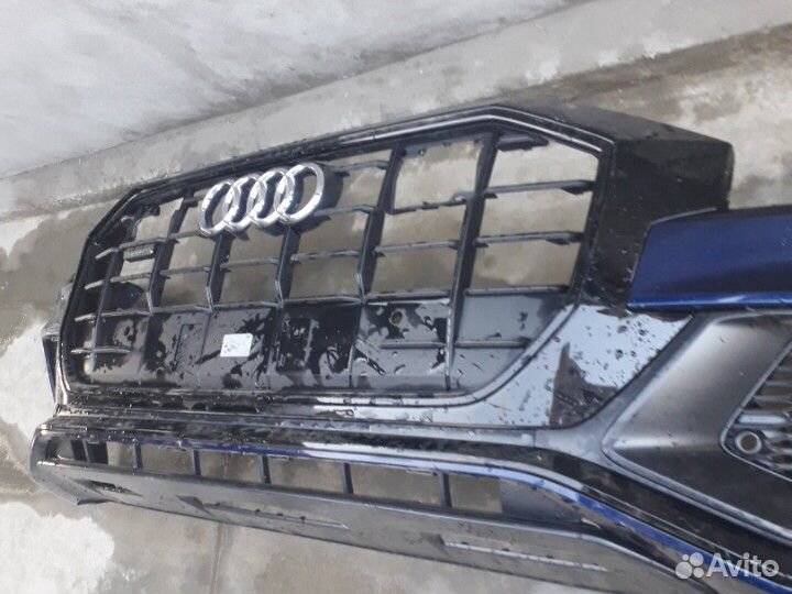 Бампер передний 18-20г Audi q8