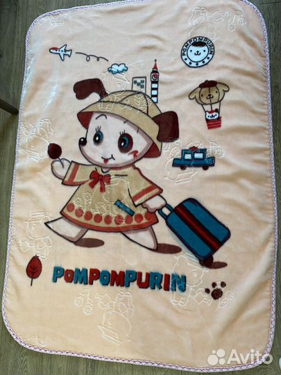 Плед покрывало 130/100 детский