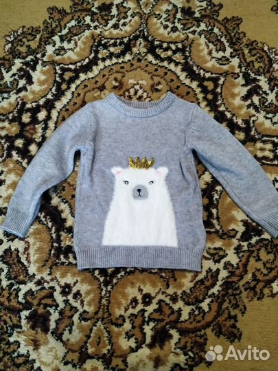 Свитер для девочки 98