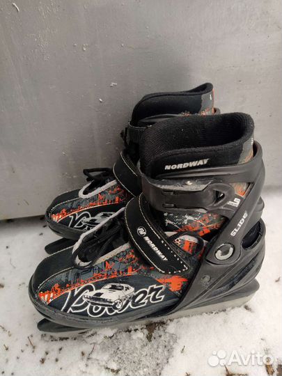 Коньки хоккейные детские