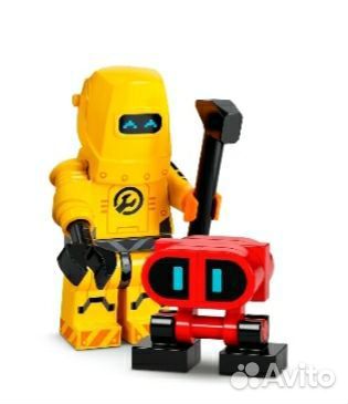 Лего робот из 22 серии минифигурок. Запакованный