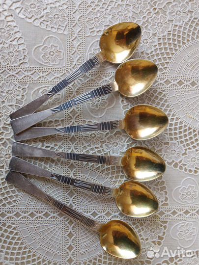 Чайная ложка, мельхиор, СССР