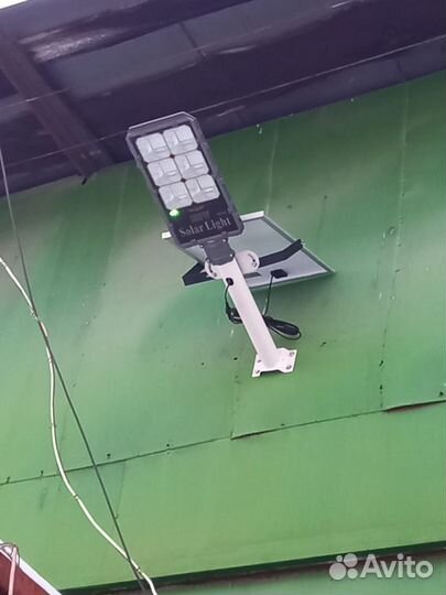 Фонарь уличный на солнечных батареях