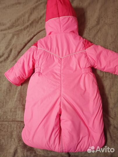 Зимний комбинезон трансформер 68-80