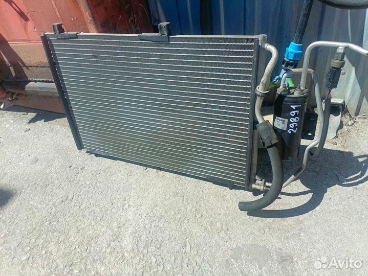 Радиатор конд. Peugeot/ 206/ 2A/ 2007г./ 1,4 литра