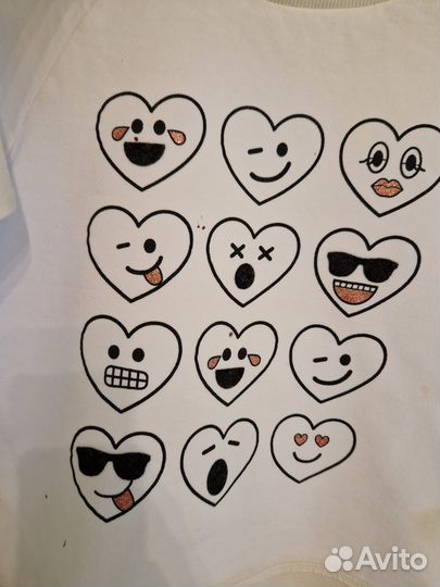 Свитшот HM для девочки, р 134-140