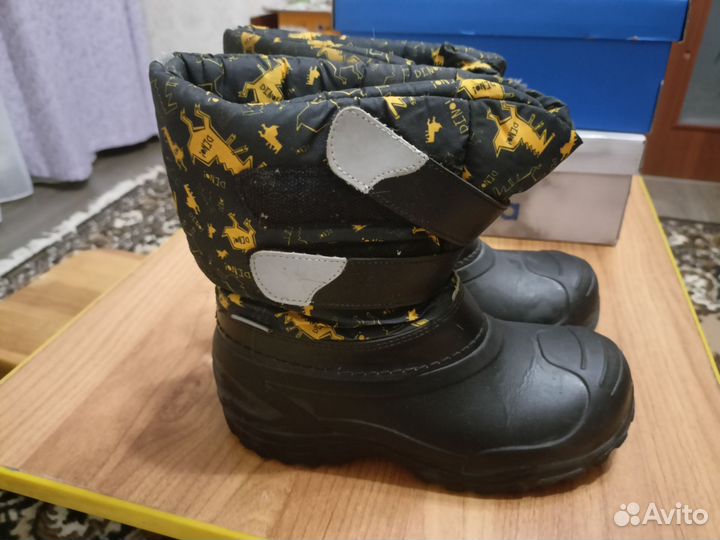 Сноубутсы для мальчика, 33-34