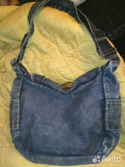 Сумка джинсовая. На плечо. Новая
