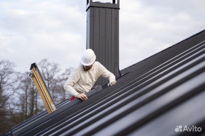 Крыша кровельные работы