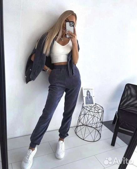 Костюм микровельвет