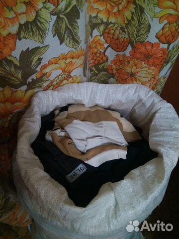 Старая одежда на ветошь