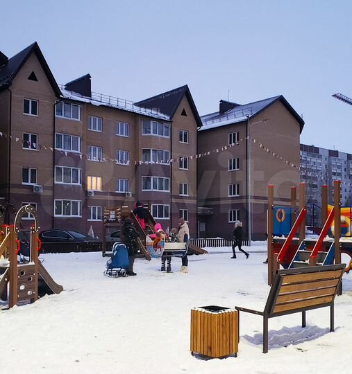 3-к. квартира, 91,9 м², 1/4 эт.