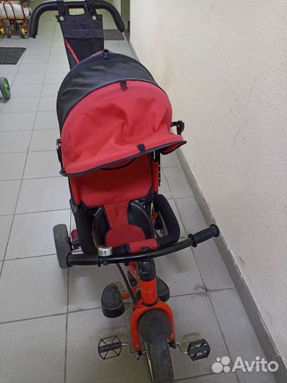 Трёхколёсный велосипед коляска