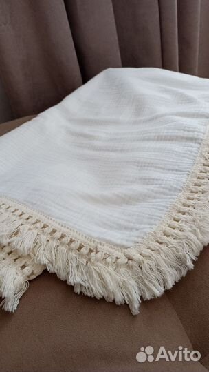 Муслиновый плед детский 120*100