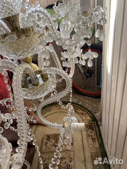 Люстра хрустальная