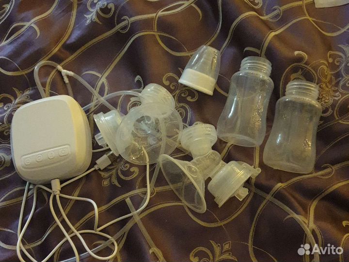 Молоотсос электрический двойной