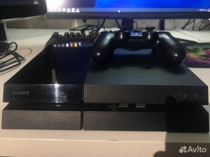 Sony playstation 4 fat 500 gb + игра