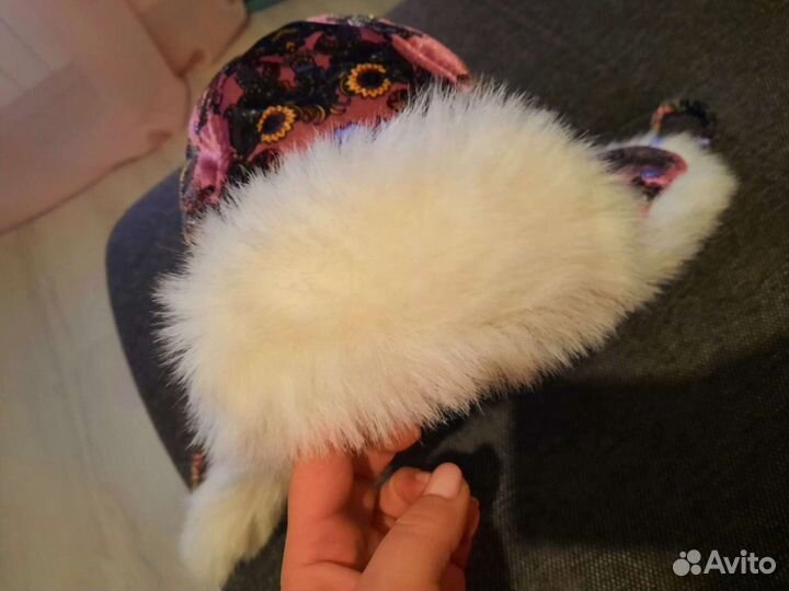 Шапка зимняя меховая женская