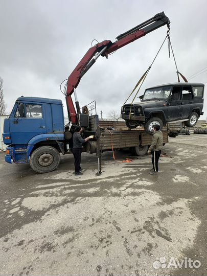 КАМАЗ 65117 с КМУ, 2009