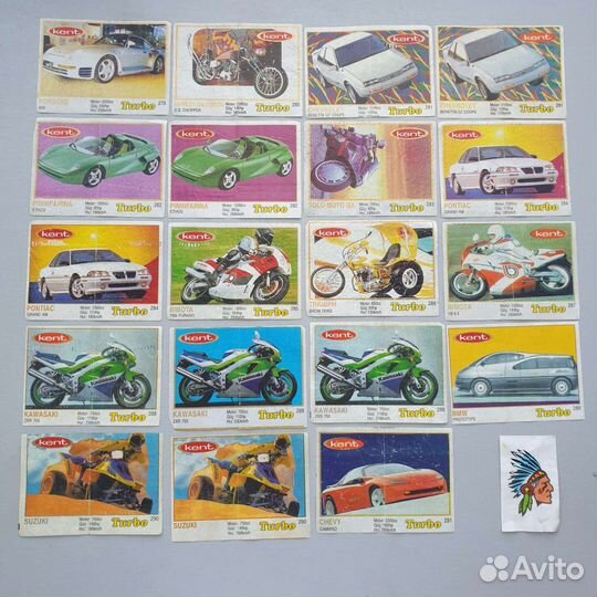 Вкладышы Турбо Turbo 5я серия (261-329)