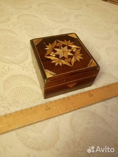 Шкатулка деревянная СССР