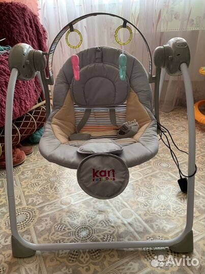Кресло-качалка детское, коврик и кенгуру