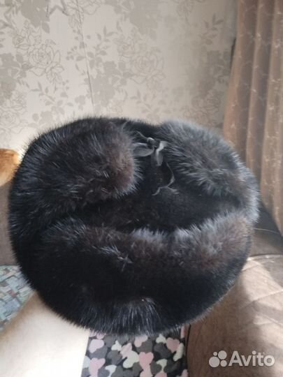 Шапка ушанка мужская норка