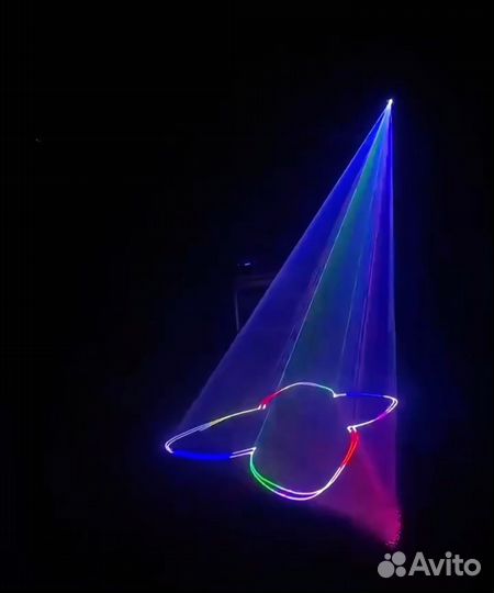Лазер 5Вт RGB