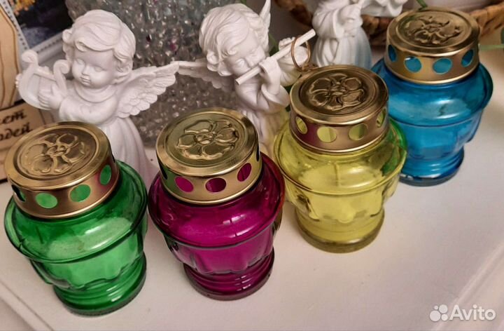 Лампадка поминальная,не угасаемая свеча