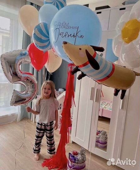 Воздушные шары на день рождения