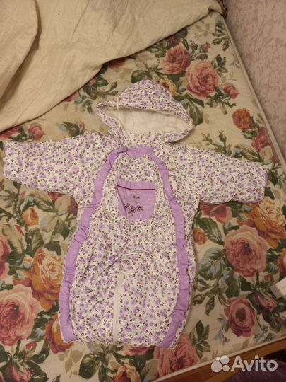 Весенний комбинезон для девочки 74-80