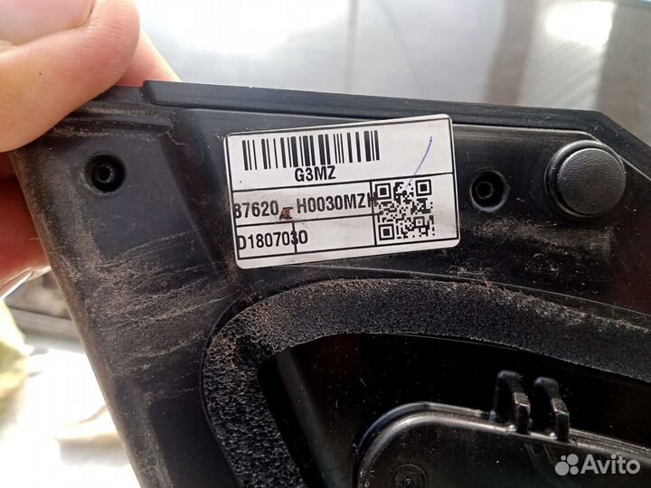 Зеркало правое. Kia Rio 4.2019г