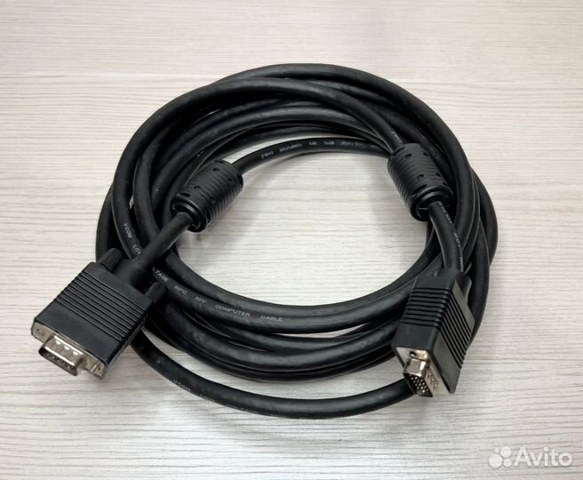 Кабель VGA - VGA 5 метров