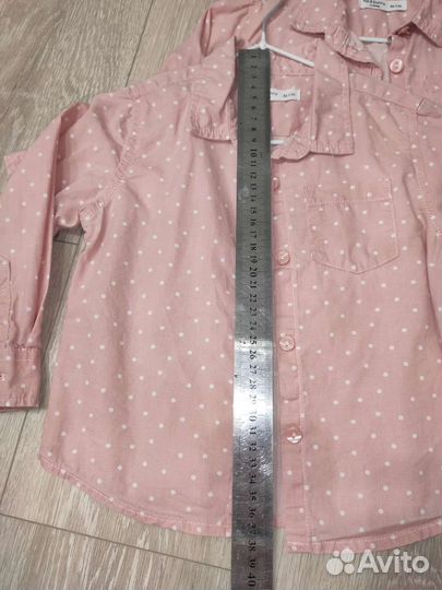 Рубашка для девочки 86