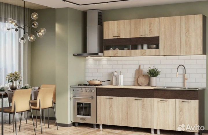 Кухонный гарнитур (2м со столешницей) в наличии