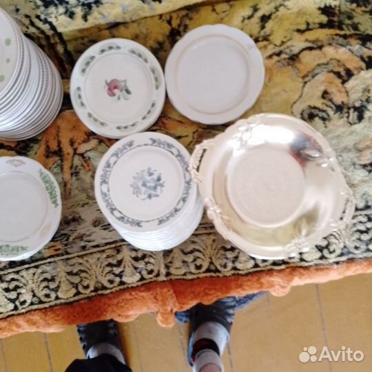 Фарфоровые тарелки СССР