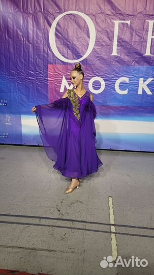 Платье для бальных танцев