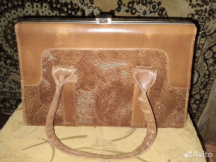 Кожаные женские сумки 50-60х годов