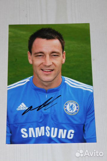 Автографы игроков сборной Англии по футболу