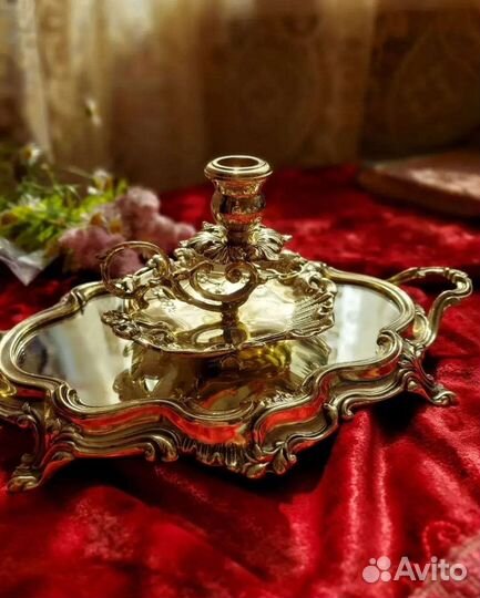 Подсвечник Латунный