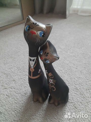 Статуэтка фарфор Кошки