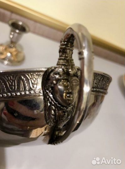 Сахарница из мельхиора СССР