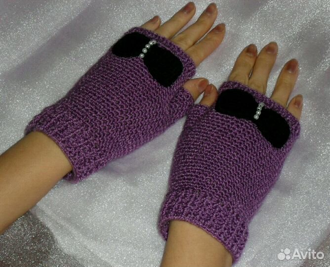 Митенки. Ручная работа. Новые