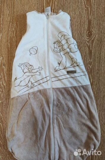 Спальный мешок 68-74 + круг на шею в подарок