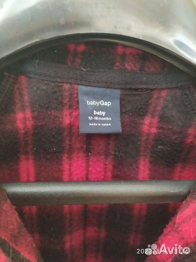 Комбенизон поддева флис хлоп Gap 12-18 мес. 80см