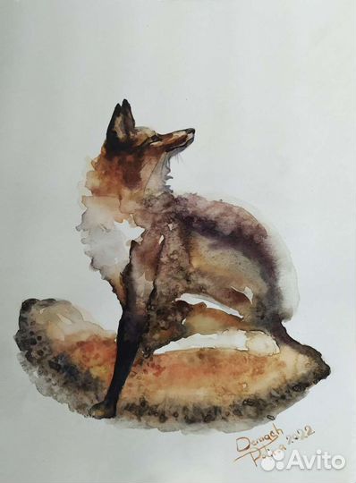 Воздушная акварель (животные, цветы, дворики)