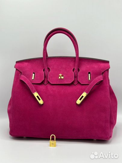 Сумка Hermes Birkin замша